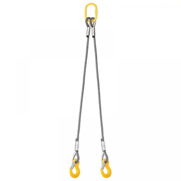 Cтроп канатний двогілковий Prommetey 2СК 2.5 тонни, 1 метр