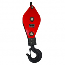 Блок вантажний (монтажний) двороликовий з гаком 1.0 т