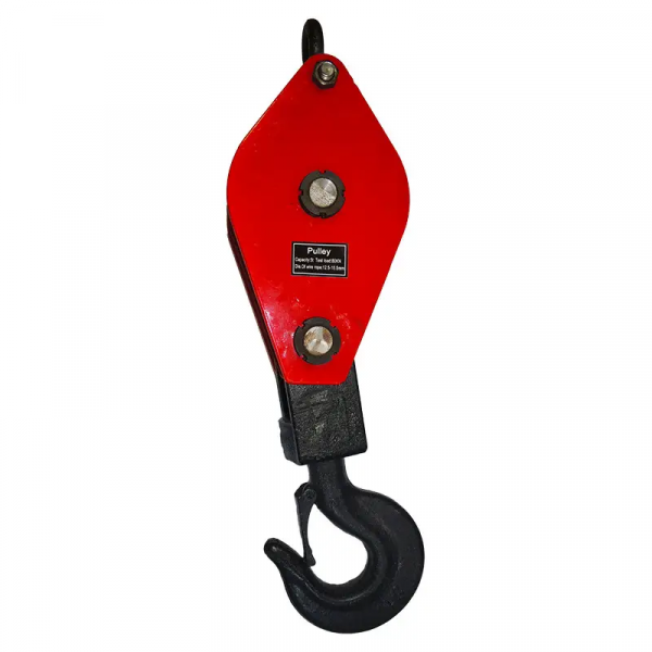 Блок вантажний (монтажний) двороликовий з гаком 1.0 т