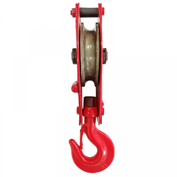 Блок вантажний (монтажний) однороликовий з гаком 3.2 т