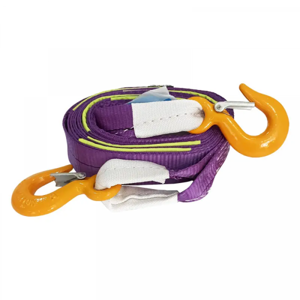 Буксирувальний ремінь Prommetey 2.5 т, 6.5 м (гак-гак) з мішечком для зберігання