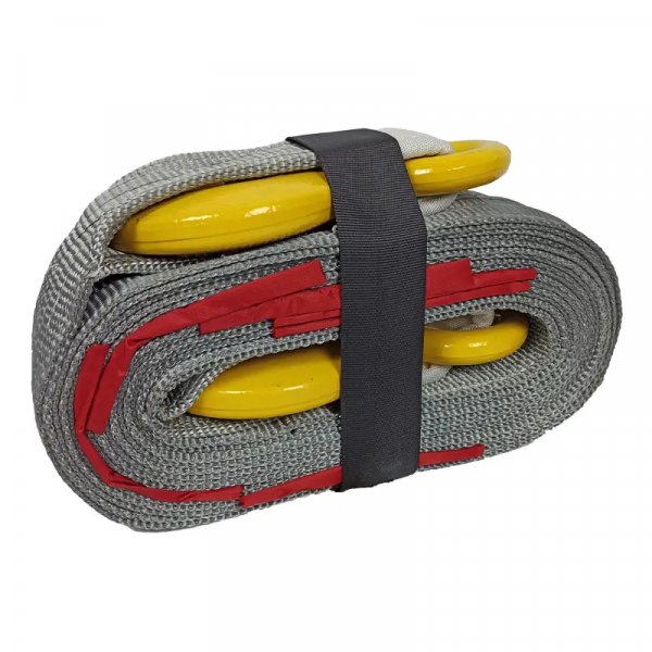 Буксирувальний ремінь Prommetey 20 т, 5.5 м (гак-гак) з мішечком для зберігання