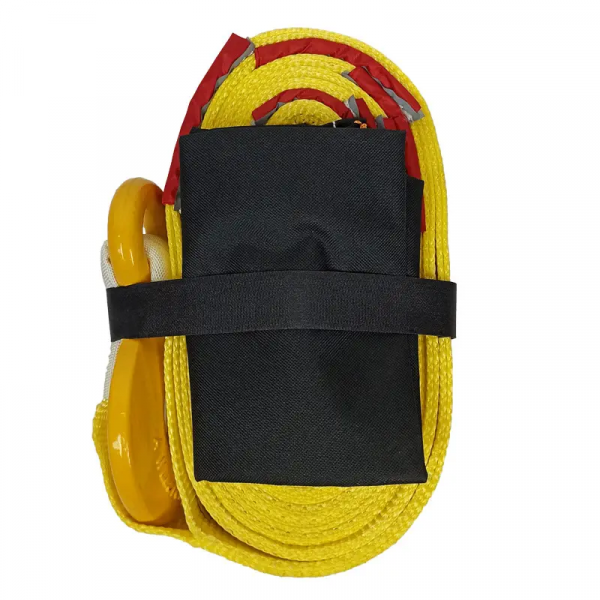 Буксирувальний ремінь Prommetey 15 т, 5.5 м (гак-гак) з мішечком для зберігання