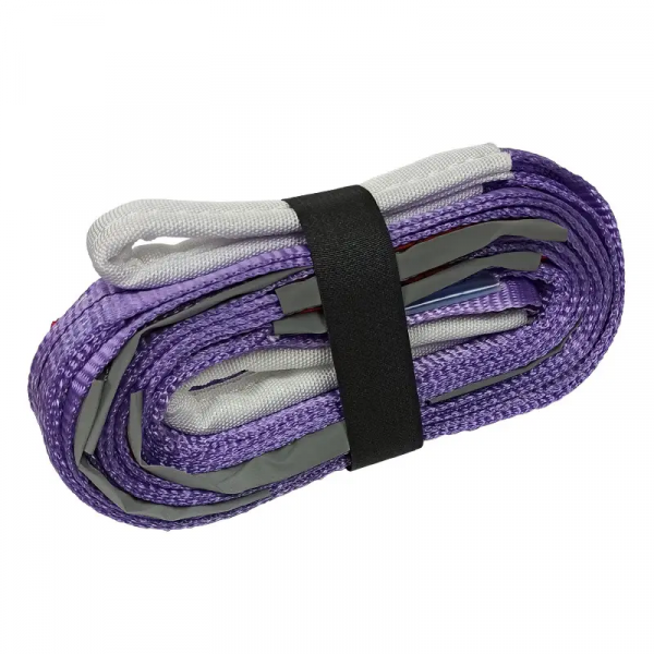 Буксирувальний ремінь Prommetey 2.5 т, 5 м (петля-петля) з мішечком для зберігання