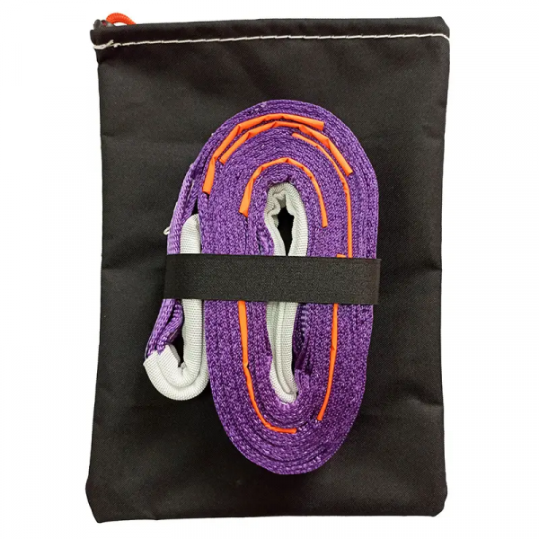 Буксирувальний ремінь Prommetey 5 т, 4 м (петля-петля) з мішечком для зберігання