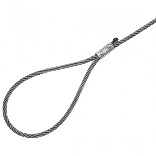 Буксирувальний трос із сталевого каната Prommetey 6 т, 4.5 м (петля-петля)