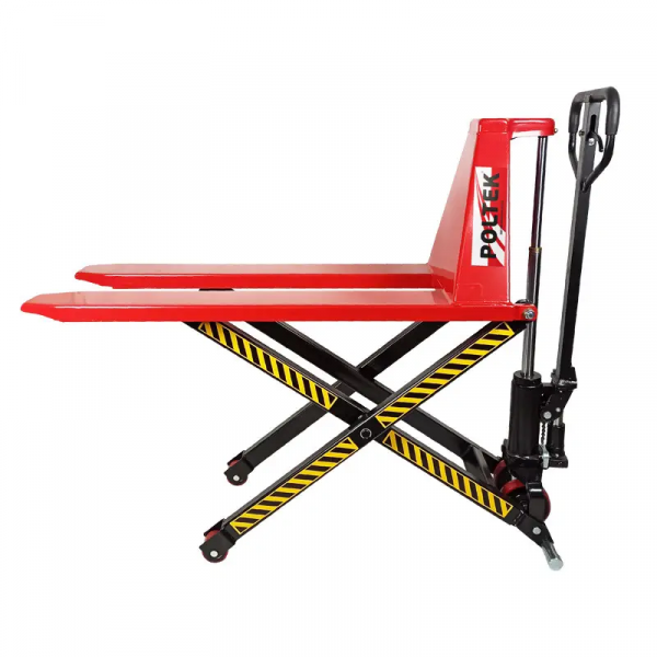 Гідравлічний візок ножичний POLTEK 1.5 т, 1100х550 мм (04-660035)