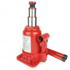 Гідравлічний пляшковий домкрат двоштоковий EDBJ 6 т (04-420041)