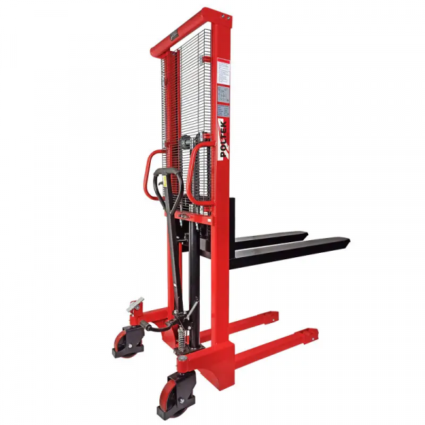 Гідравлічний штабелер ручний POLTEK 1т/1.6 м