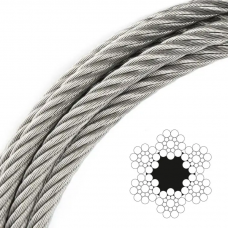 Канат (трос) сталевий ГОСТ 3077-80 16.5 мм вантажолюдський (ціна вказана за 1 метр)
