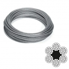 Канат (трос) сталевий ГОСТ 7665-80 22.5 мм (ціна вказана за 1 метр)