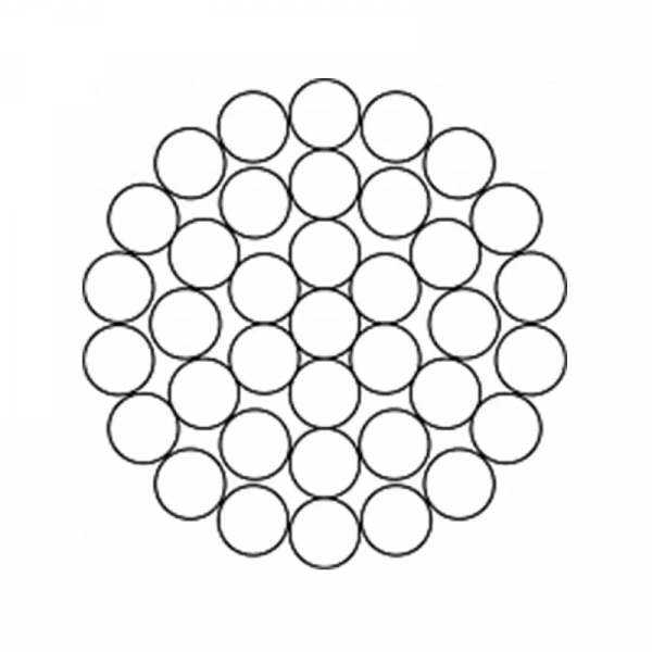 Канат (трос) сталевий оцинкований ГОСТ 3064-80 5.6 мм (ціна вказана за 1 метр, замовлення кратно 10м)