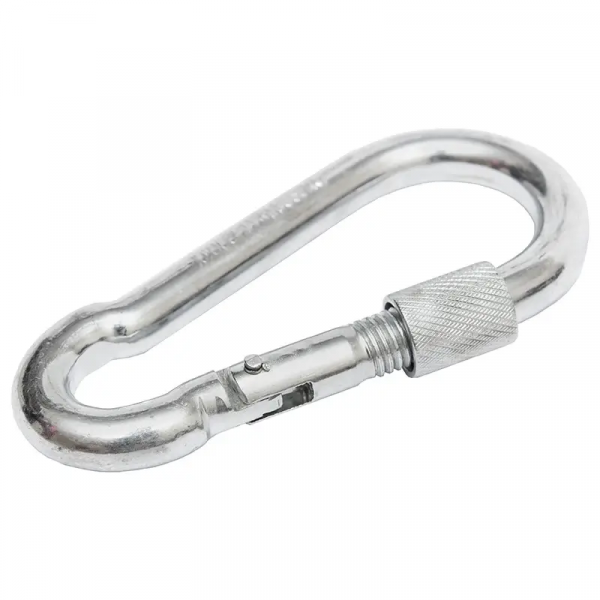 Карабін пожежний з гвинтовим замком DIN 5299D 8 мм