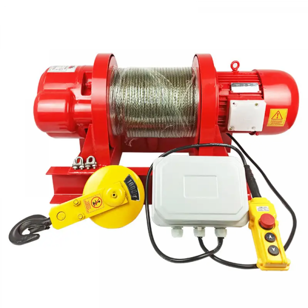 Лебідка електрична канатна KCD 380В POLTEK 1.5/3.0 т, 60 м (04-311021)