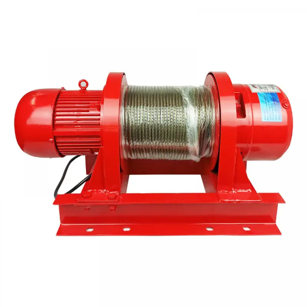 Лебідка електрична канатна KCD 380В POLTEK 1.0/2.0 т, 60 м (04-311020)