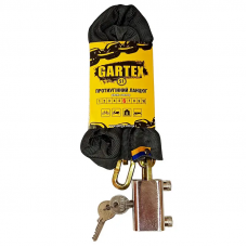 Протиугінний ланцюг (велозамок) Gartex S1 2000x6 мм-002