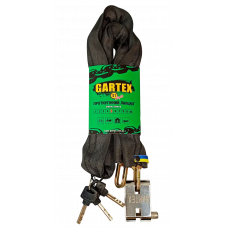 Противоугонная цепь (велозамок) Gartex S1 Light 1000x5 мм-001