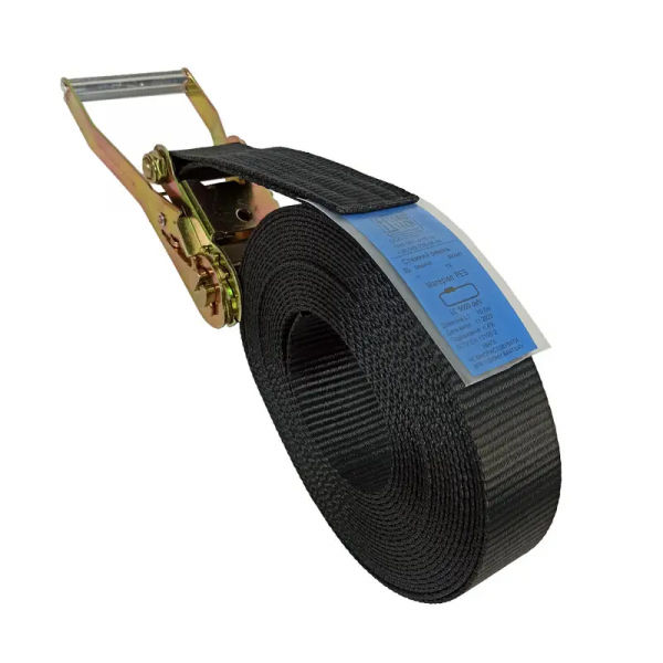 Ремінь стяжний кільцевий Prommetey STANDARD BLACK 5 т, 9 м (чорний)
