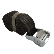 Ремінь стяжний кільцевий із замком Prommetey BLACK 0.5 т, 13.5 м (чорний)