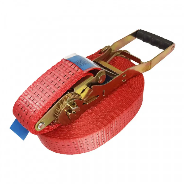 Ремінь стяжний (храповик подовжений) Prommetey PREMIUM 5 т, 9 м