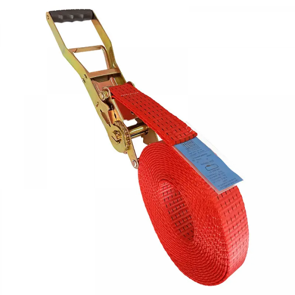 Ремінь стяжний кільцевий (храповик подовжений) Prommetey PREMIUM 5 т, 12.5 м