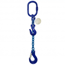 Строп ланцюговий одногілковий Prommetey 1СЛ G100 1.4 тонни, 2.5 метрів (зі скорочувачем гілки)