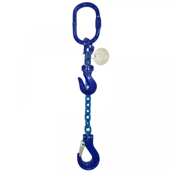 Строп ланцюговий одногілковий Prommetey 1СЛ G100 1.4 тонни, 5 метрів (зі скорочувачем гілки)