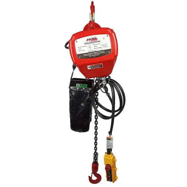 Таль електрична ланцюгова SGW Poltek (2 тонни / 6 метрів)