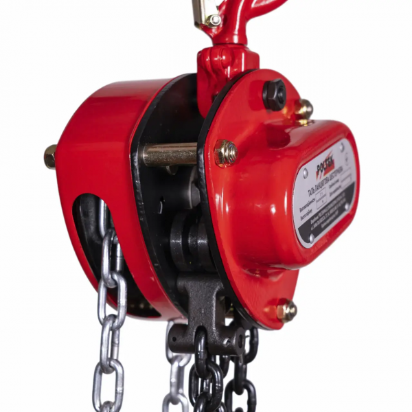 Таль ланцюгова ручна шестернева POLTEK 1 т, 6 м