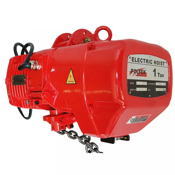 Таль електрична ланцюгова SGW Poltek з пересувним візком (5 тонн / 6 метрів)